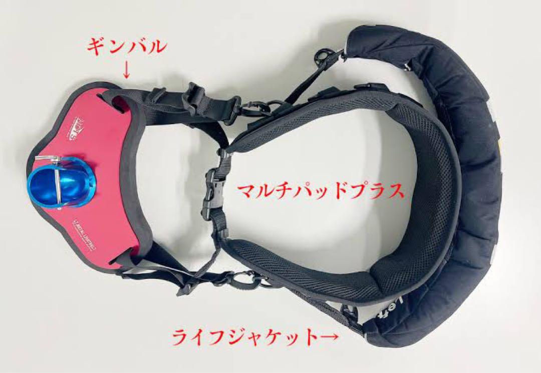 リアルワークス　マルチパッドPLUS ファイティングベルト　ブラック　ギンバル