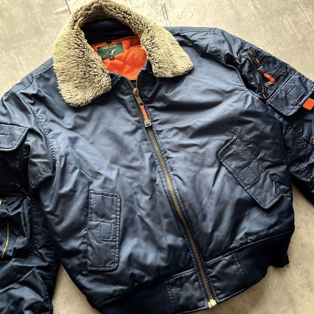 ジャケット・アウター FIRE FOX B-15C flight jacket military