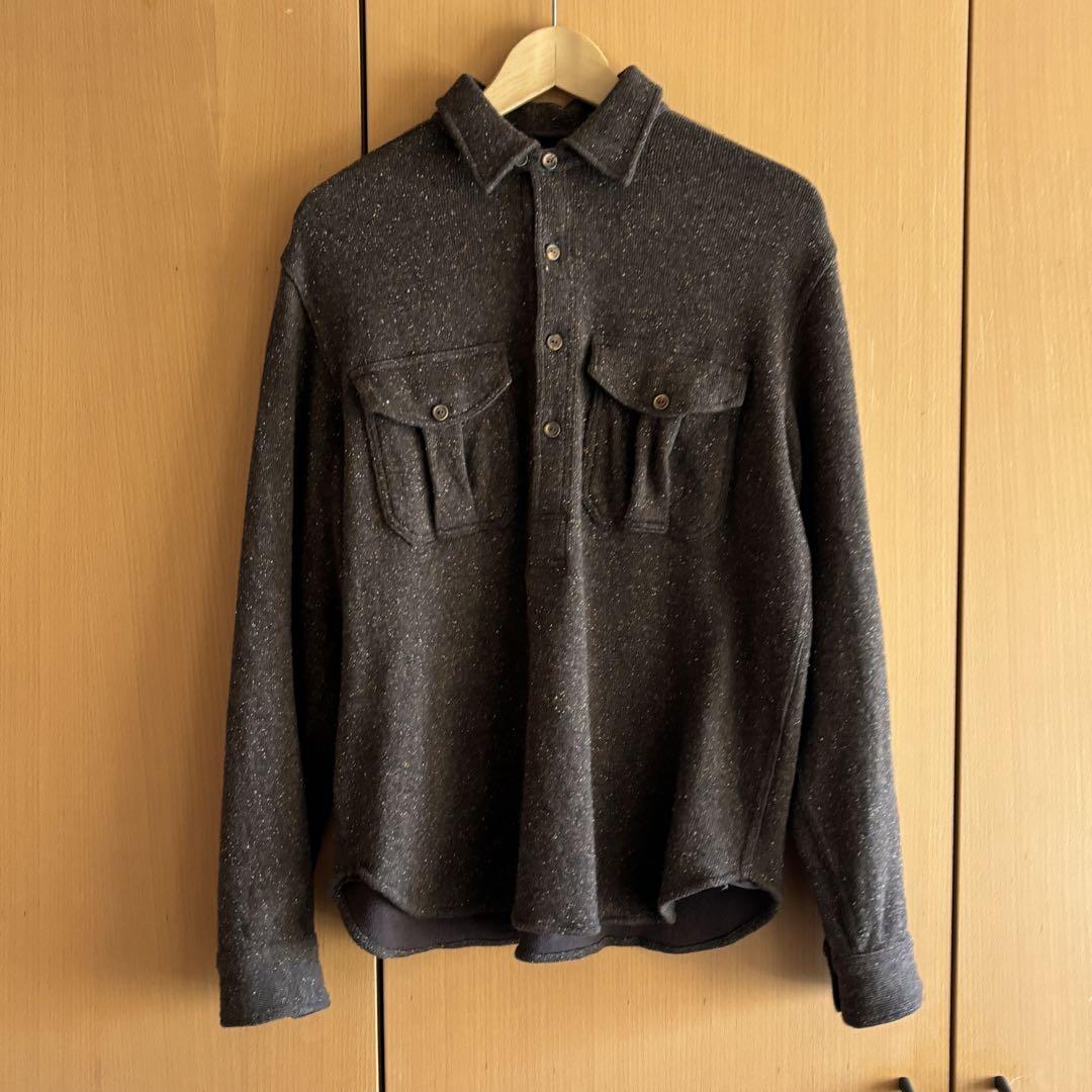 レア Polo by Ralph Lauren ニットポロシャツ ブラウン