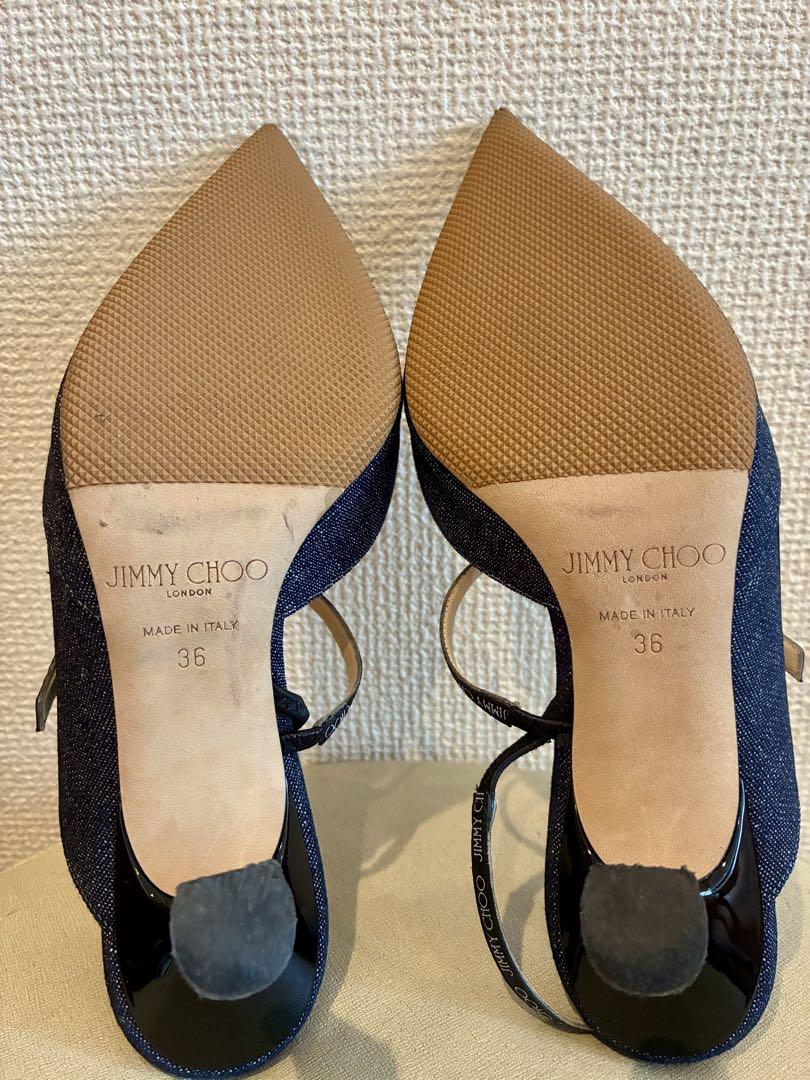 JIMMY CHOO ジミーチュウ　バックバンドヒール JIMMY CHOO ジミーチュウ バックバンドヒール - メルカリ