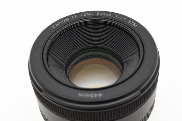 極上品 Canon EF 50mm F1.8 STM AA3174#79