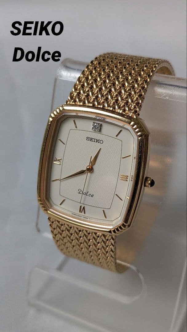 SEIKO Dolce 5E31-5A90 稼働品