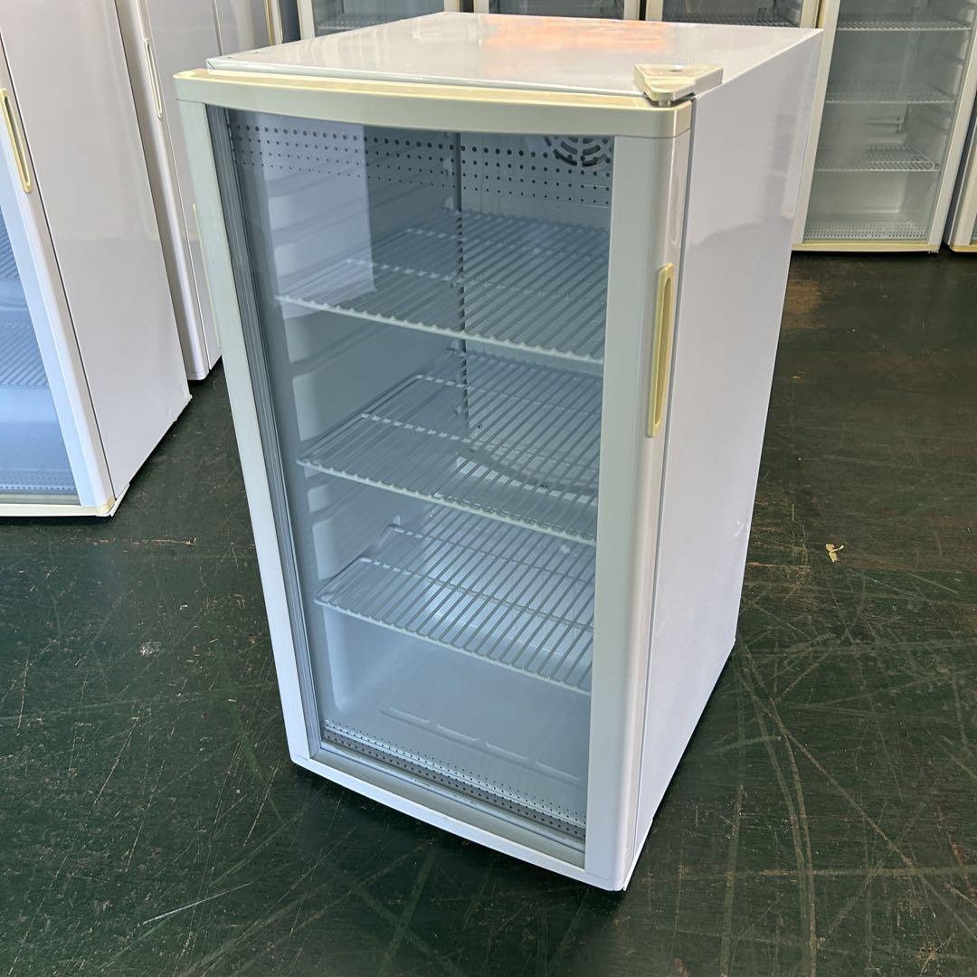 120 業務用 冷蔵ショーケース オフィスコンビニ XW-105 左右開き 小型