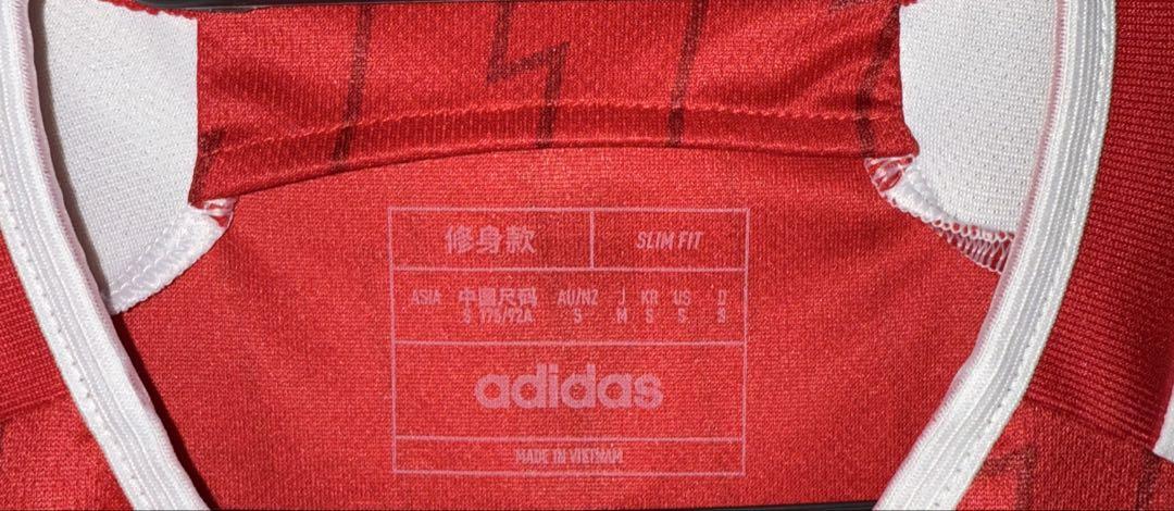 正規品adidas 23-24 アーセナル HOME 長袖レプリカ　ユニフォーム