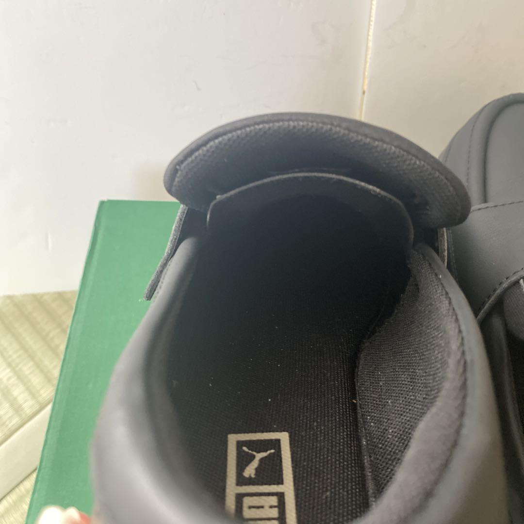 PUMA ブラック ローファー スリッポン 24cm