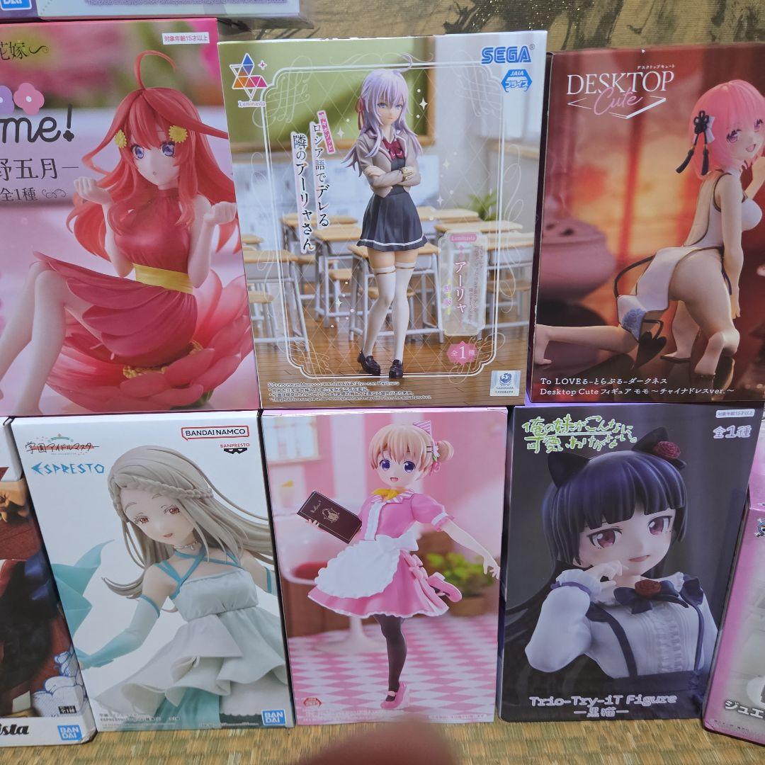 プライズフィギュア まとめ売り プライズフィギュアまとめ売り16体+オマケ - メルカリ