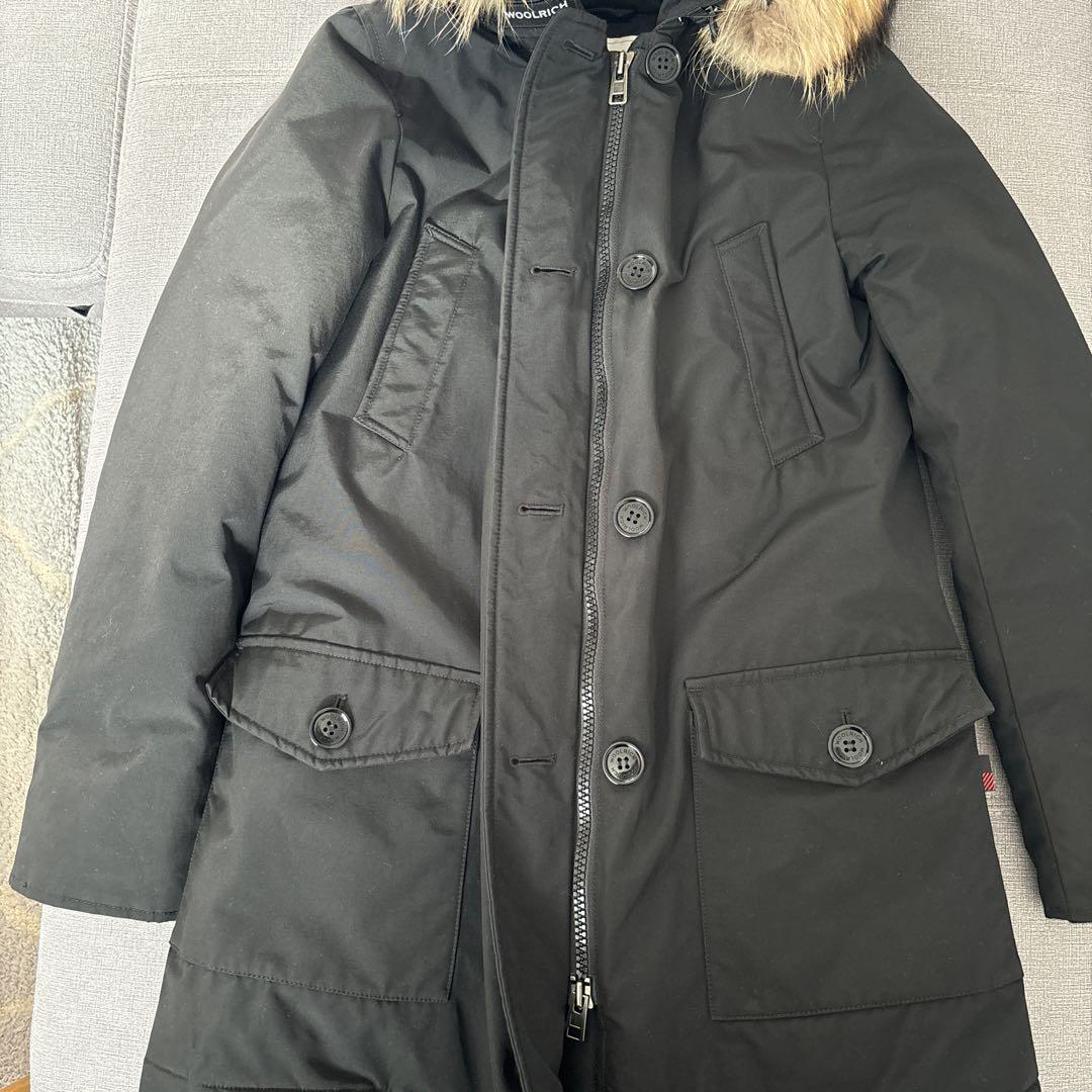 【極美品】ウールリッチ WOOLRICH ダウン アークティックパーカ ブラック