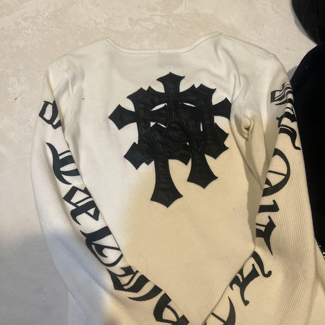X*様 Chrome Hearts 長袖Tシャツ　裏ボアパーカーSET