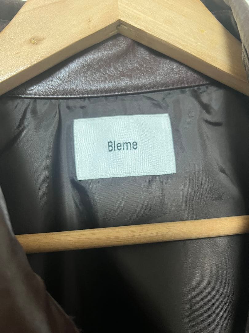 ブラウンレザー ジャケット