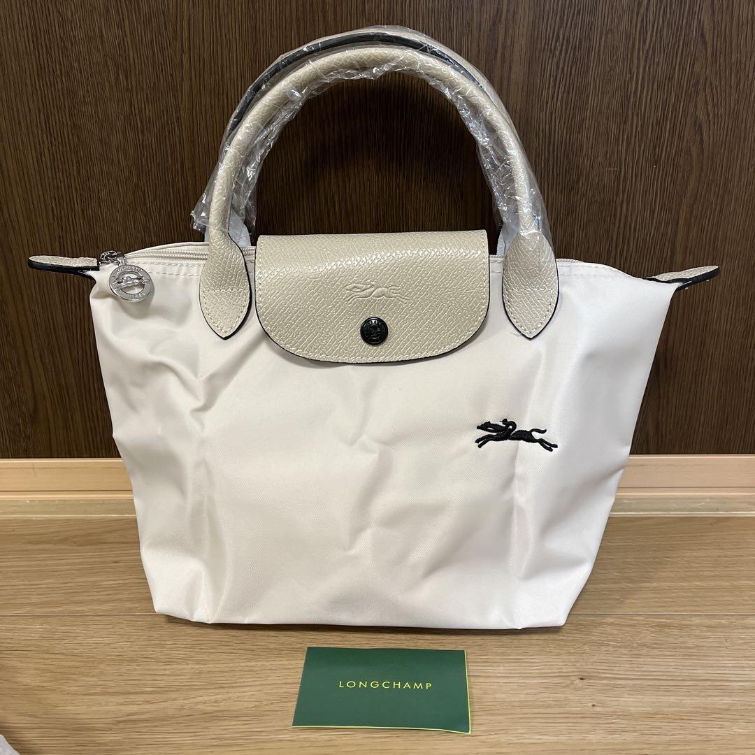 新品ロンシャン LONGCHAMP S ハンドバッグ トートバッグ　チョーク