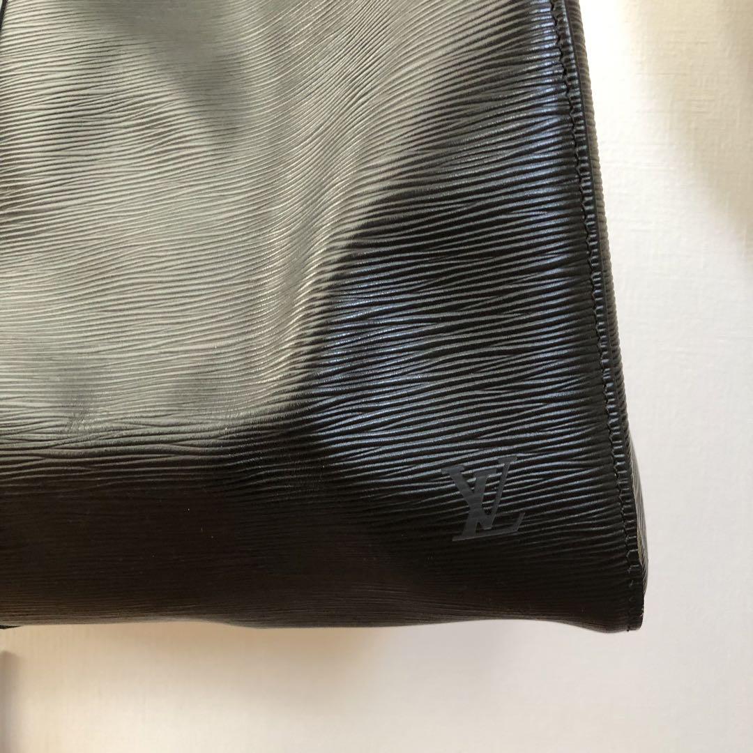 LOUIS VUITTON ルイヴィトン エピ キーポル50 黒 ボストンバッグ