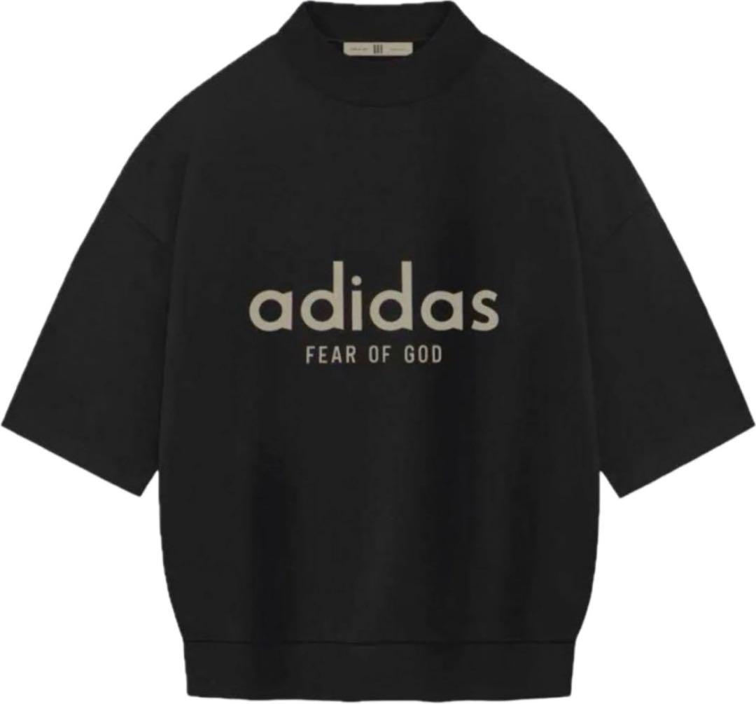 FEAR OF GOD x adidas 3/4 Mock Tee Black 