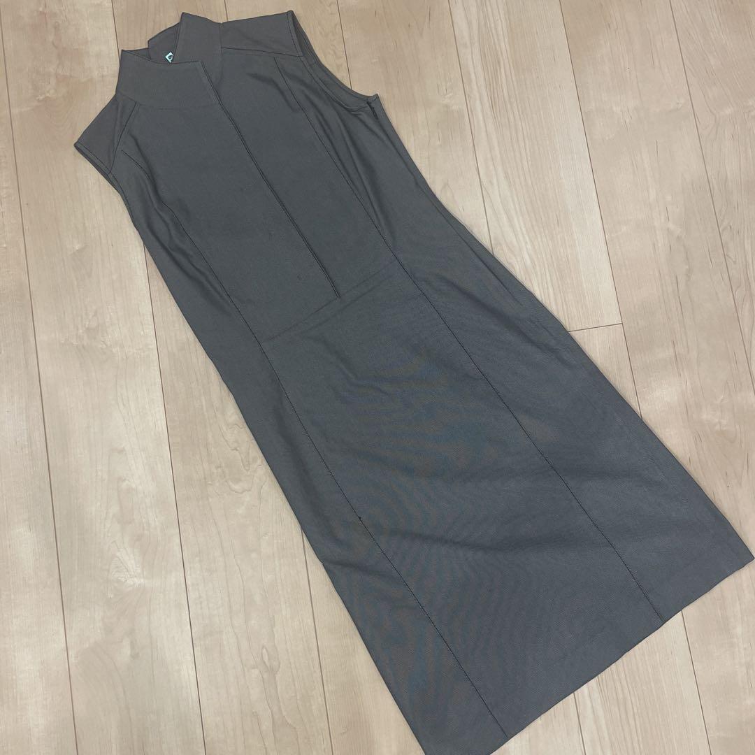 【美品】23区　ノースリーブワンピース　無地　シンプル 5,130円
