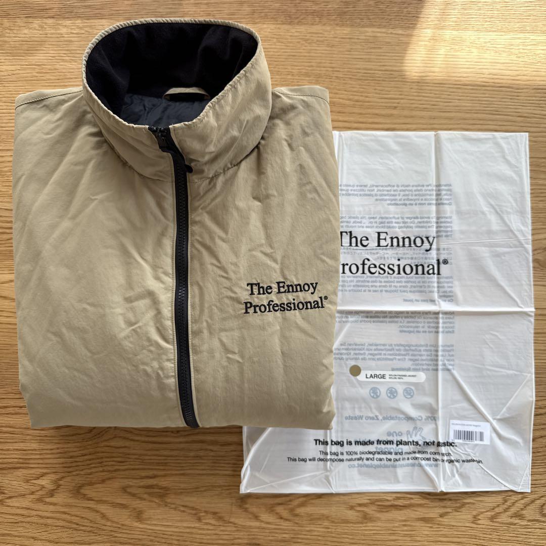 The Ennoy Professional ベージュジャケット・パンツセット