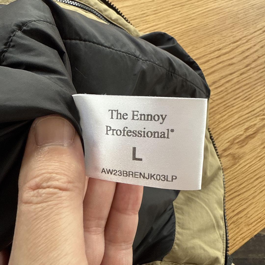 The Ennoy Professional ベージュジャケット・パンツセット