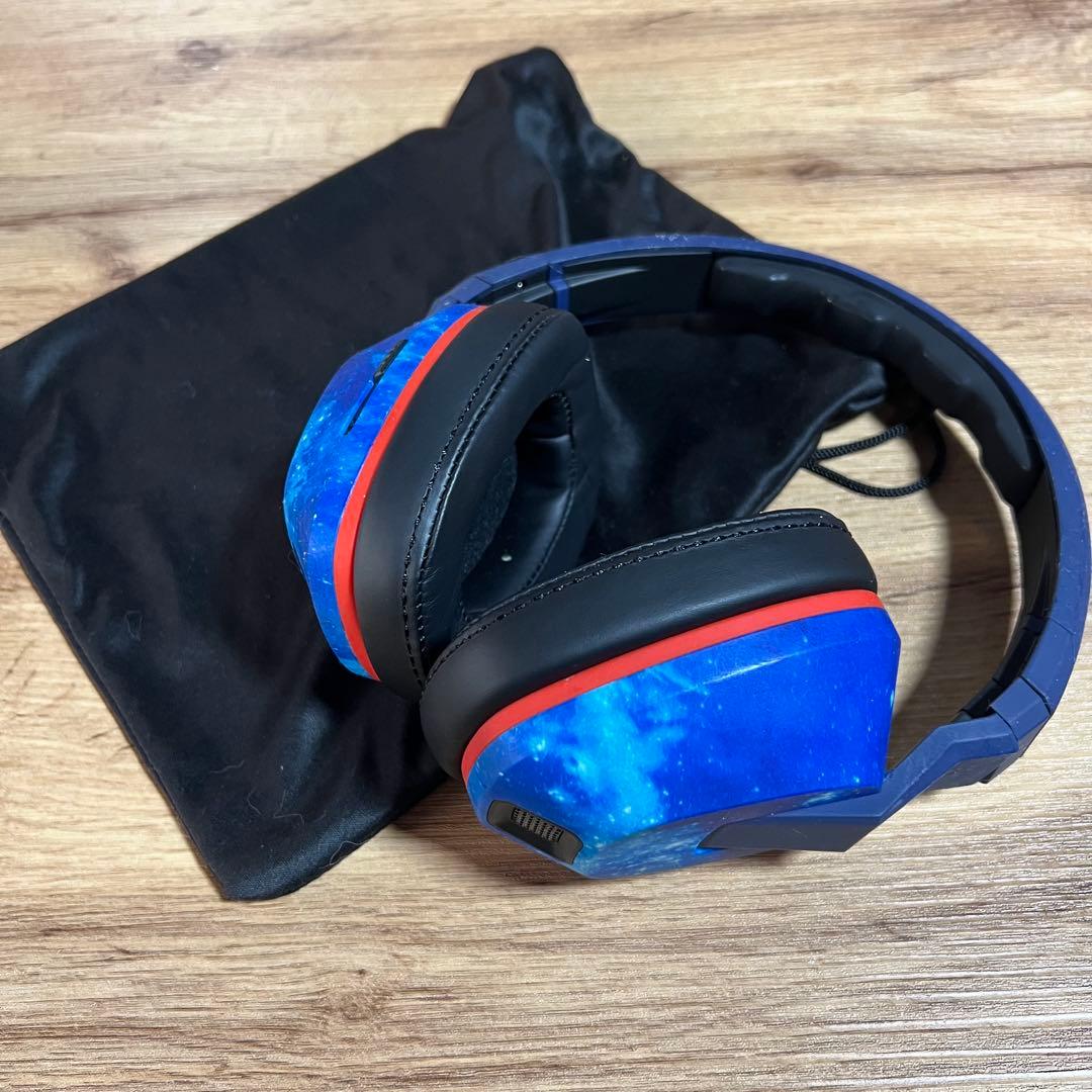 スカルキャンディ レア 海外限定モデル クラッシャー ヘッドフォン 宇宙