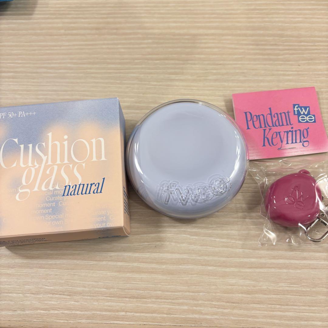 fwee フィークッションガラスナチュラル