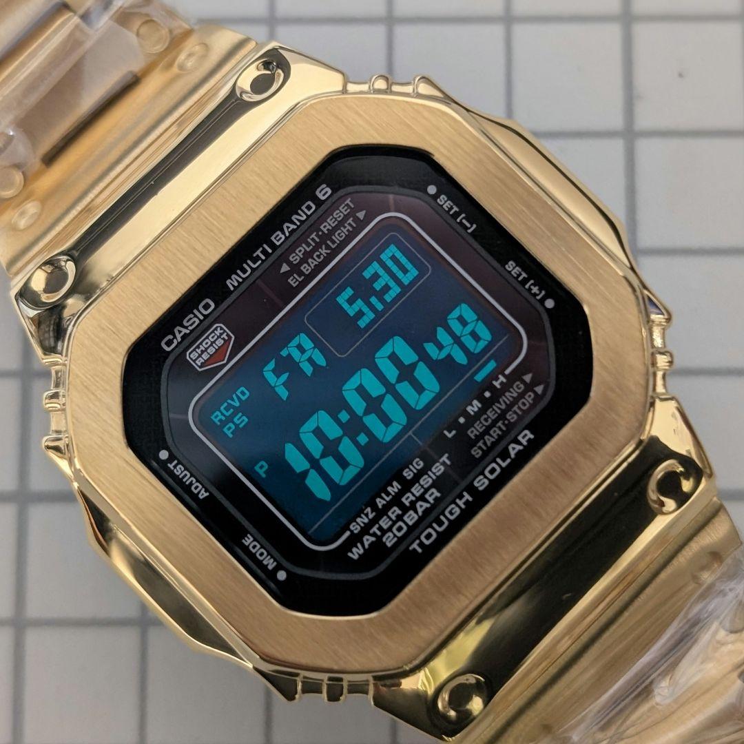 G-SHOCK GWM5610 電波ソーラー ゴールドフルメタル G-SHOCK GWM5610 電波ソーラー ゴールドフルメタル 時計