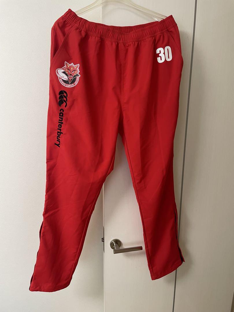 Canterbury ウォームアップパンツ 赤 12 canterbury BRAVE LUPUS ウォームアップパンツ 3L レッド - メルカリ