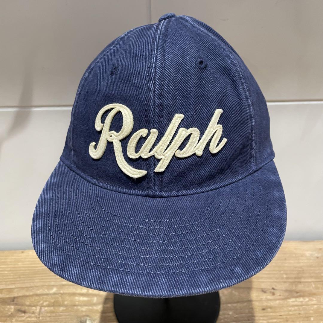 POLO Ralph Lauren アップリケド ツイルボールキャップ ネイビー