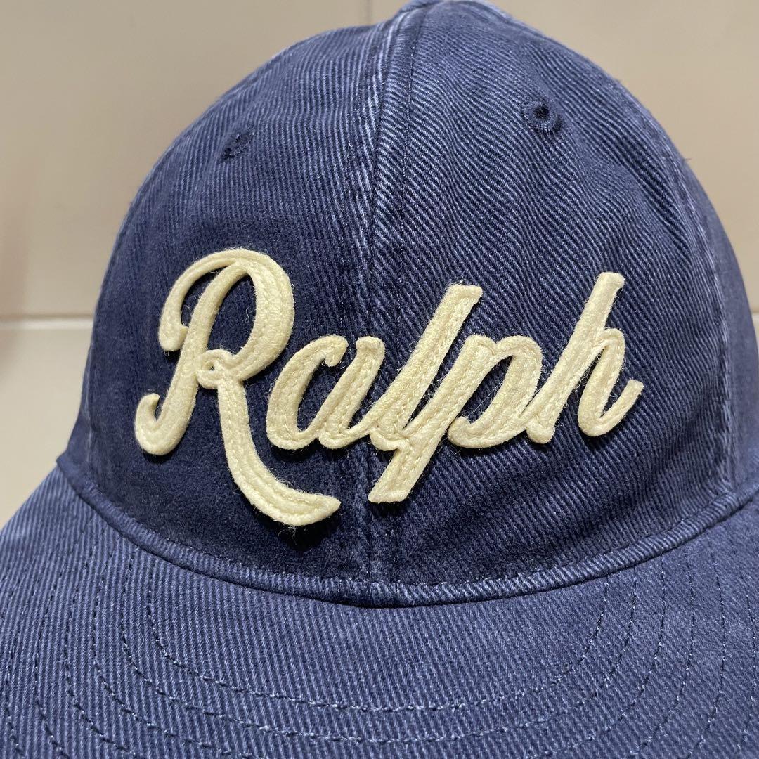 POLO Ralph Lauren アップリケド ツイルボールキャップ ネイビー