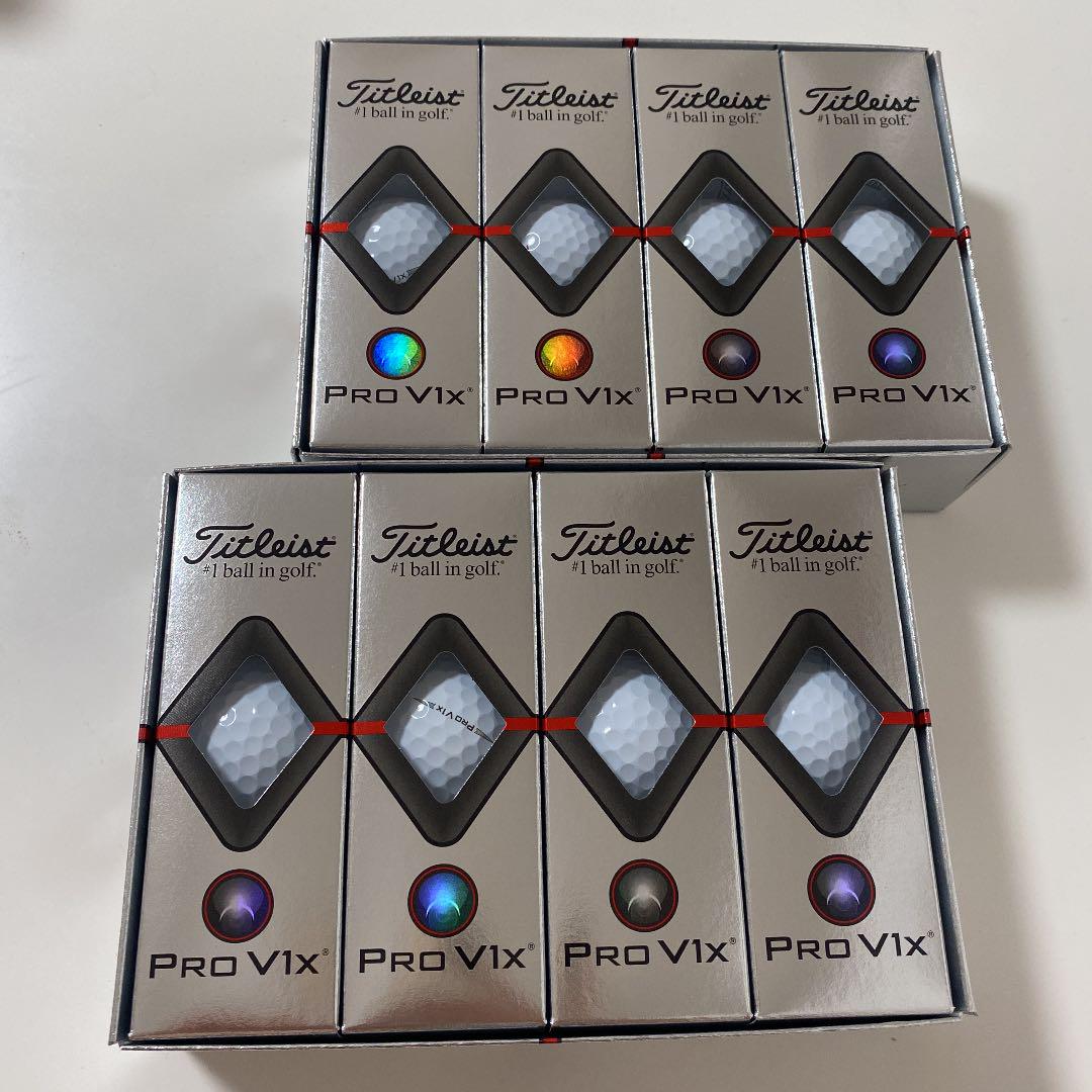 タイトリスト 2019 PRO V1 2ダース 24個入り ホワイト