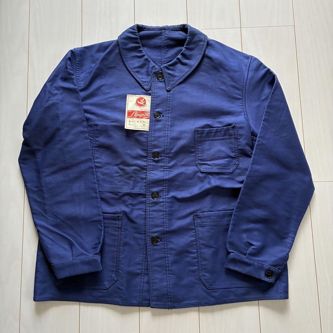 デッドストック 40s FRENCH MOLESKIN JACKET 刺繍タグ