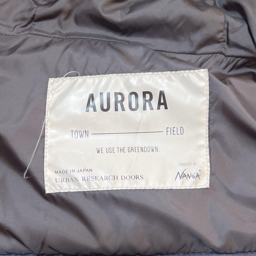 NANGA×URBAN RESEARCH DOORS aurora ダウン