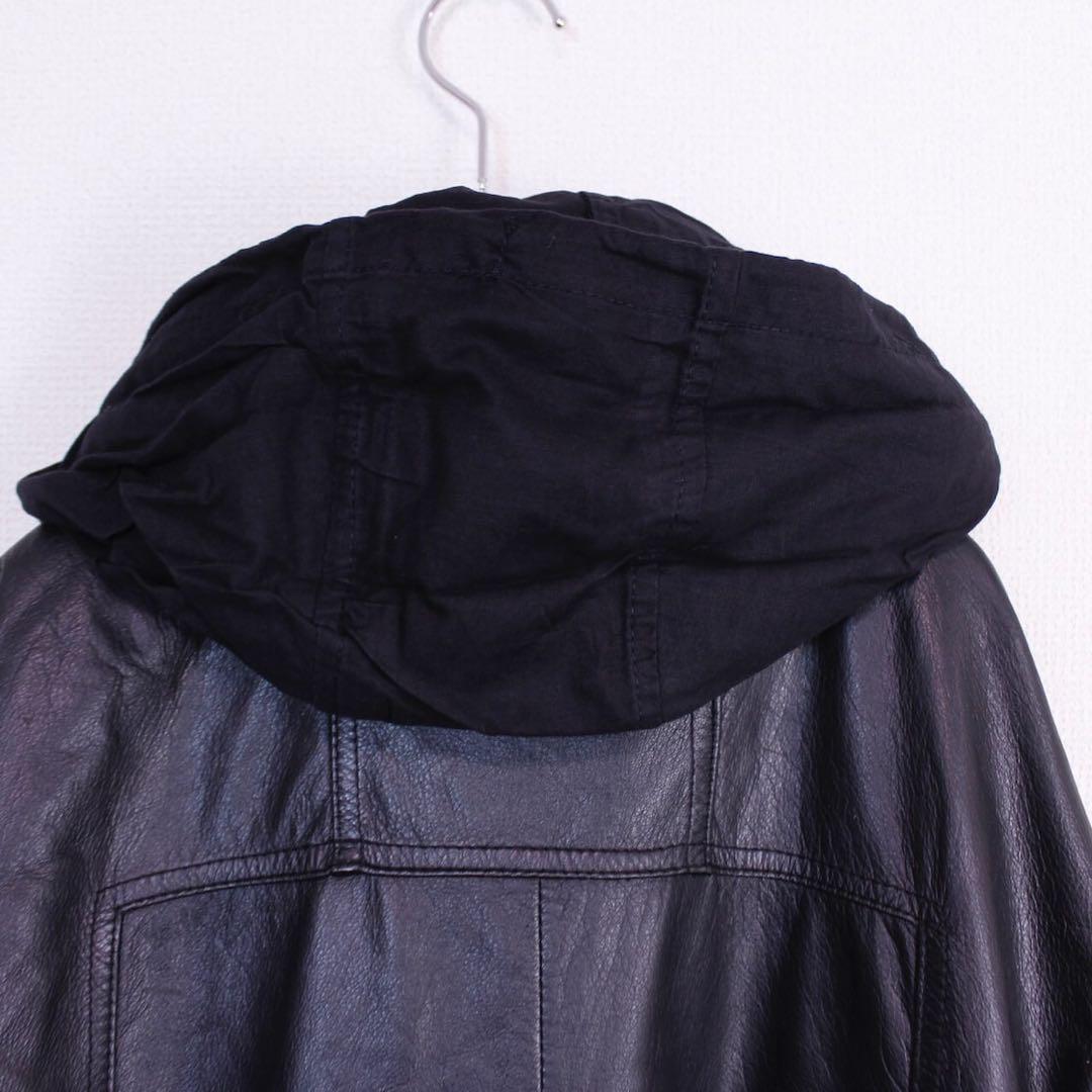 ジャケット・アウター Vnintage leather mods coat