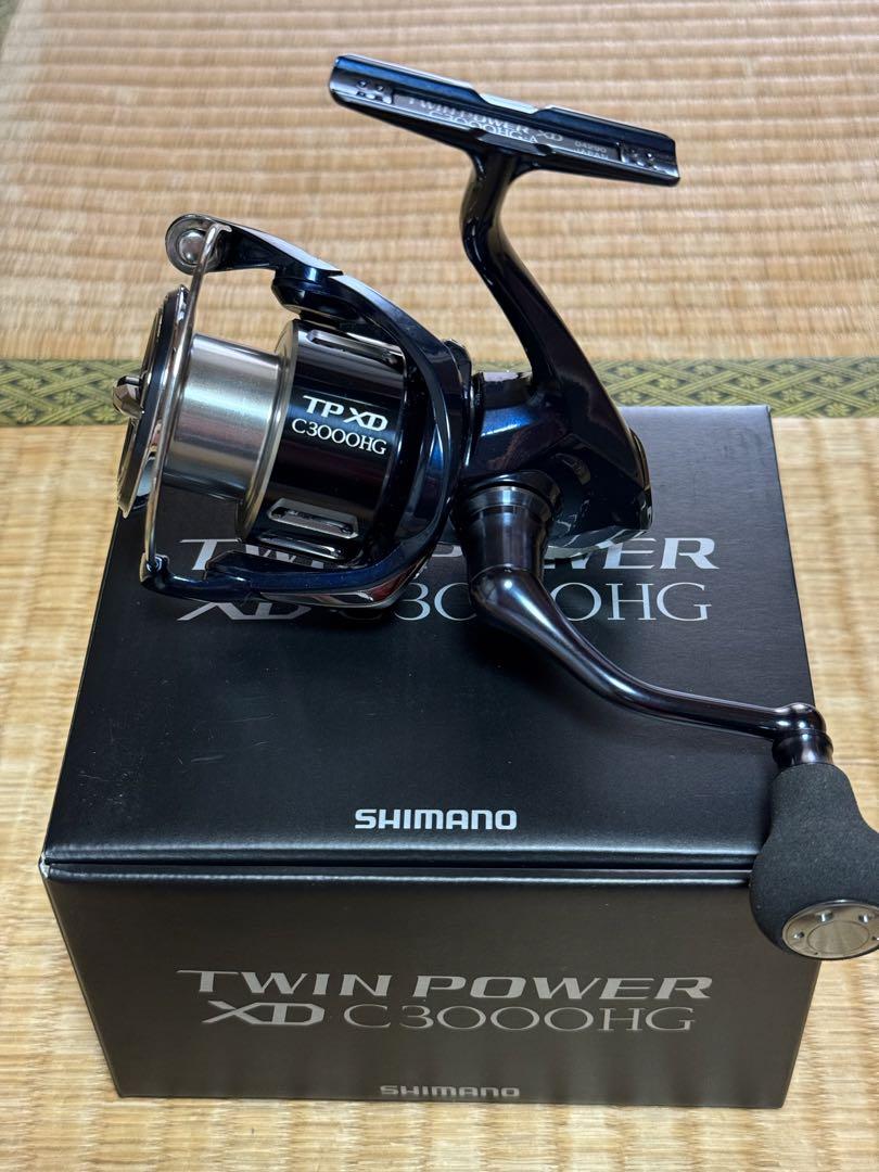 実釣未使用品 シマノ(SHIMANO) 21 ツインパワー XD C3000HG