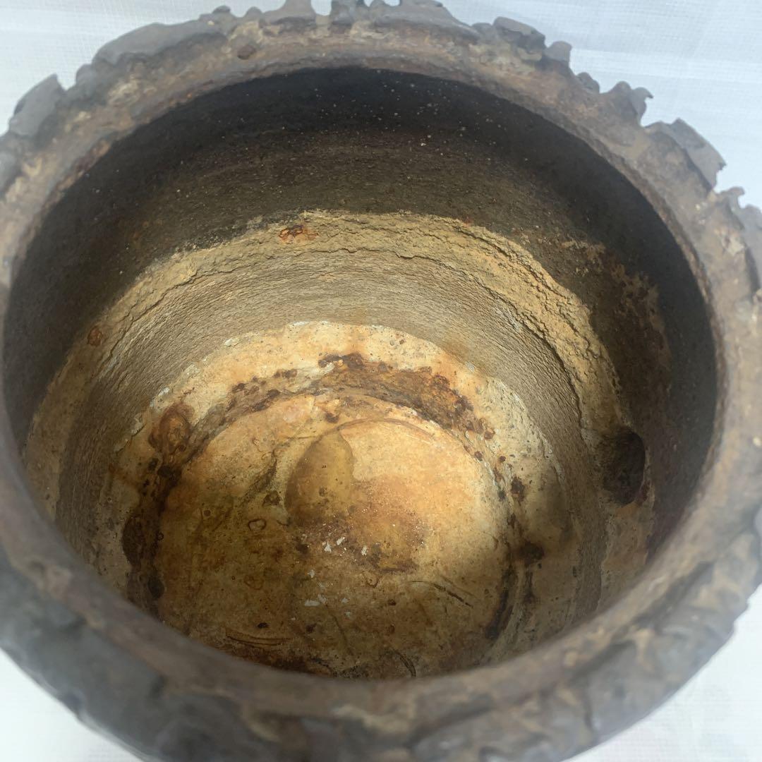 鉄瓶 特大 蘭紋 時代物 煎茶道具 茶道具