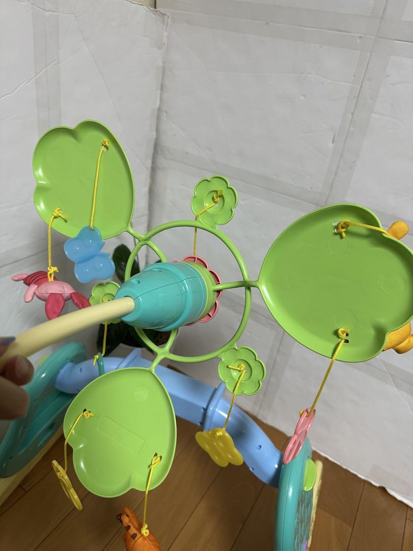 【送料無料】プーメリー くまのプーさん　えらべる回転6wayジムにへんしんメリー