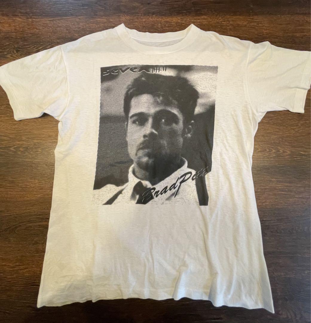 結婚祝い 90s 野村訓市着用 ヴィンテージ メルカリ - tシャツ Pitt Brad SEVEN トップス