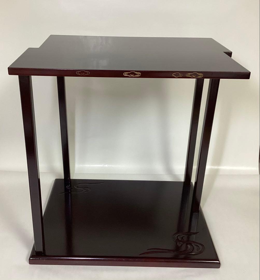 山雲棚 組立式 紙箱入 茶道具 古物品 山雲棚 組立式 紙箱入 茶道具 古物品