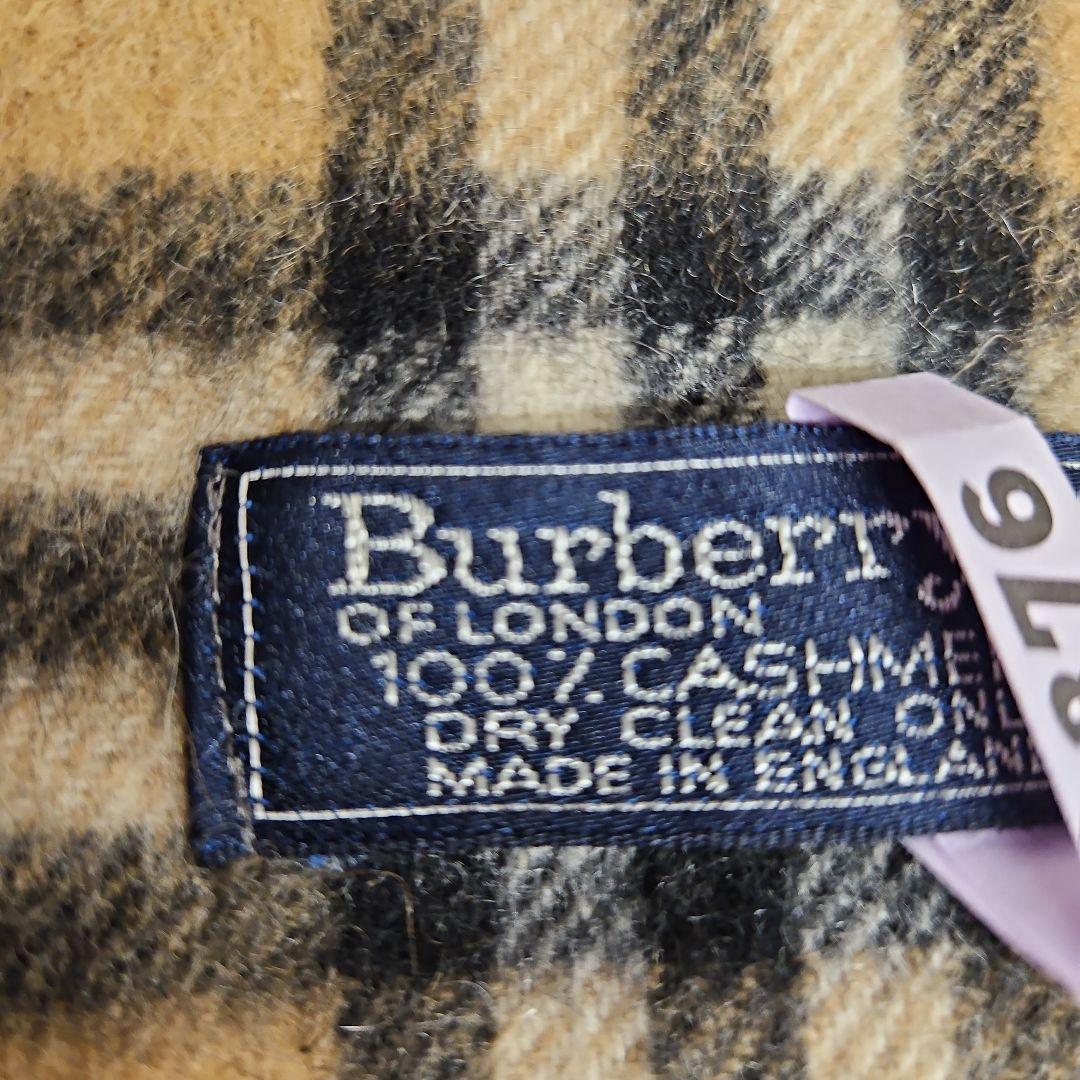 BURBERRY　OF LONDON　 カシミヤマフラー