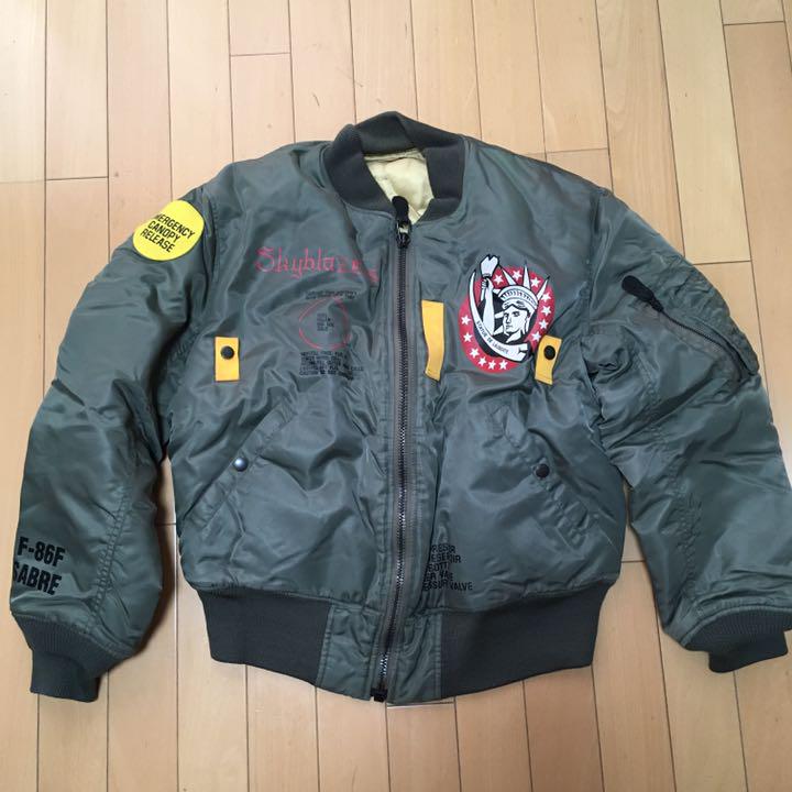 vintage MA-1 フライト ジャケット archive Y2K 短丈（TYPE MA-1