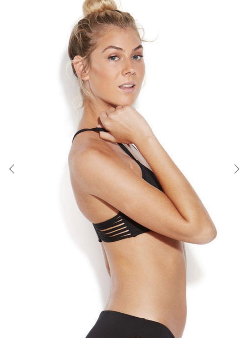 激安ショップ 食品 seafolly マルチスブラレットビキニセット サイズ8 下着・アンダーウェア