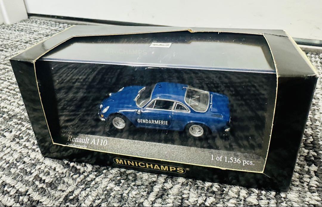 ミニチャンプス【1/43 ルノー アルピーヌ A110 GENDARMERIE】