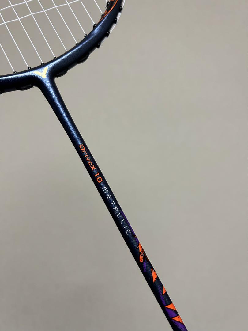 バドミントンラケット ビクター ドライブx10 メタリック DriveX 10METALLIC B | バドミントンラケット | 製品情報