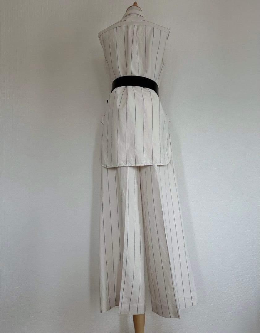 【MEIMEIJ】 ストライプシャツセットアップ