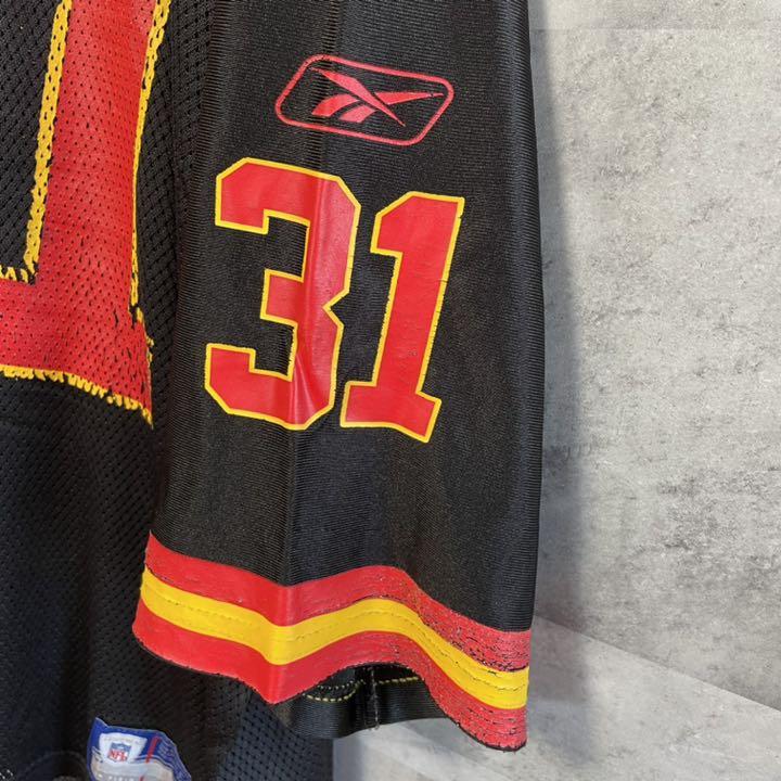 Reebok リーボック NFL ゲームシャツ ナイロンシャツ 七分袖 XL - メルカリ