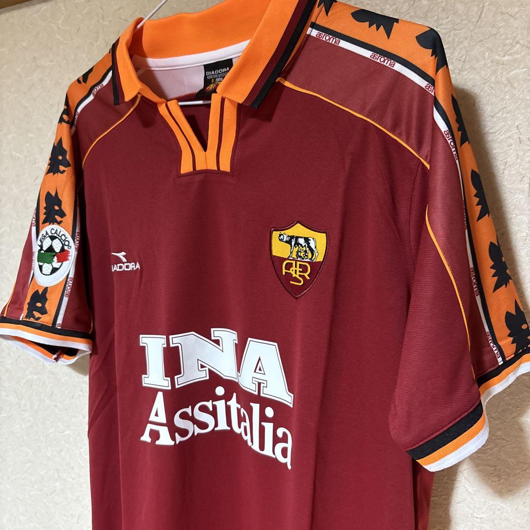 ASローマ トッティ 10 ユニフォーム L - メルカリ