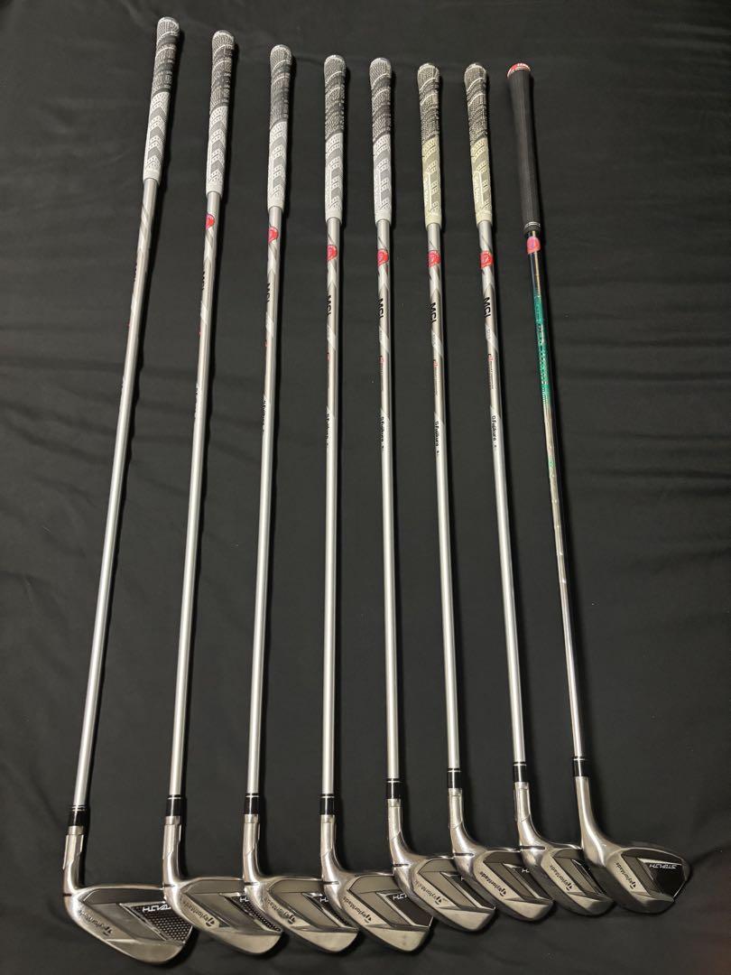 TaylorMade ステルスアイアンセット 5-9 P,A,S MCI100S