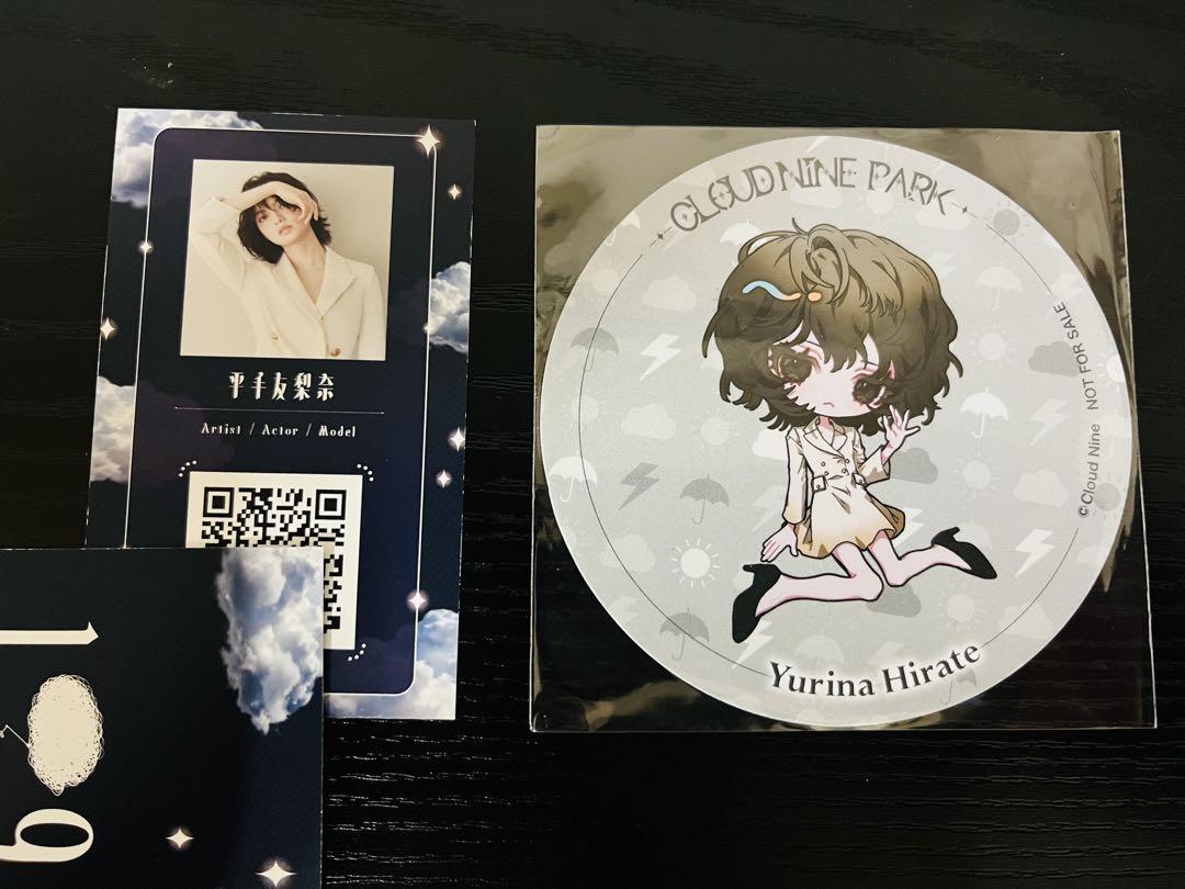 クラウドナインパーク 平手友梨奈 ピンバッジ トレカ セット