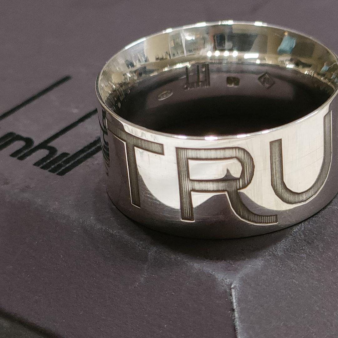 【正規品】 指輪 dunhill 925 ダンヒル 2Q52 リング メンズ 16号 アクセサリー