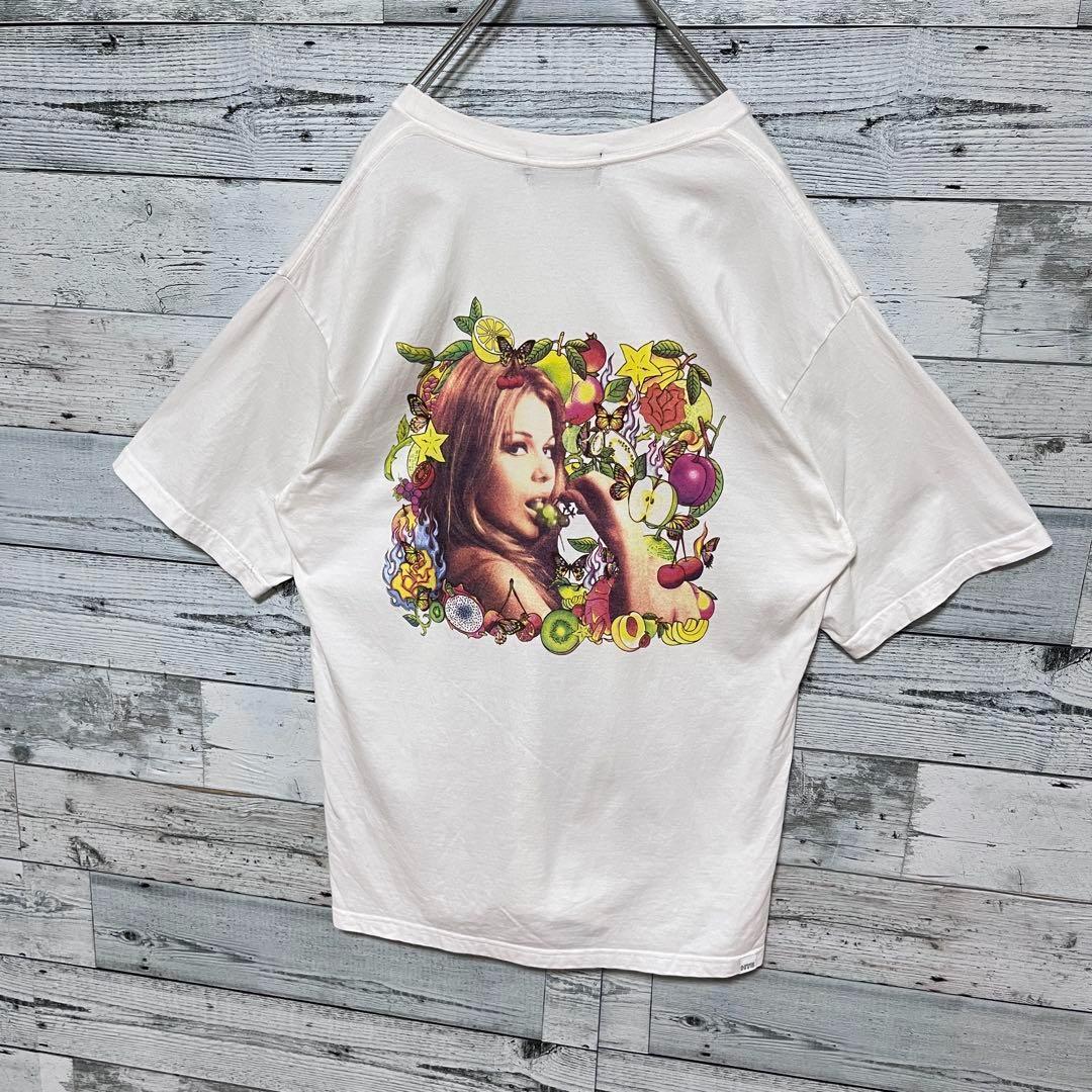 ヒステリックグラマー Tシャツ レア 初期 希少 フルーツ柄 90年 t1018【希少】ヒステリックグラマー ヒスガール フルーツ