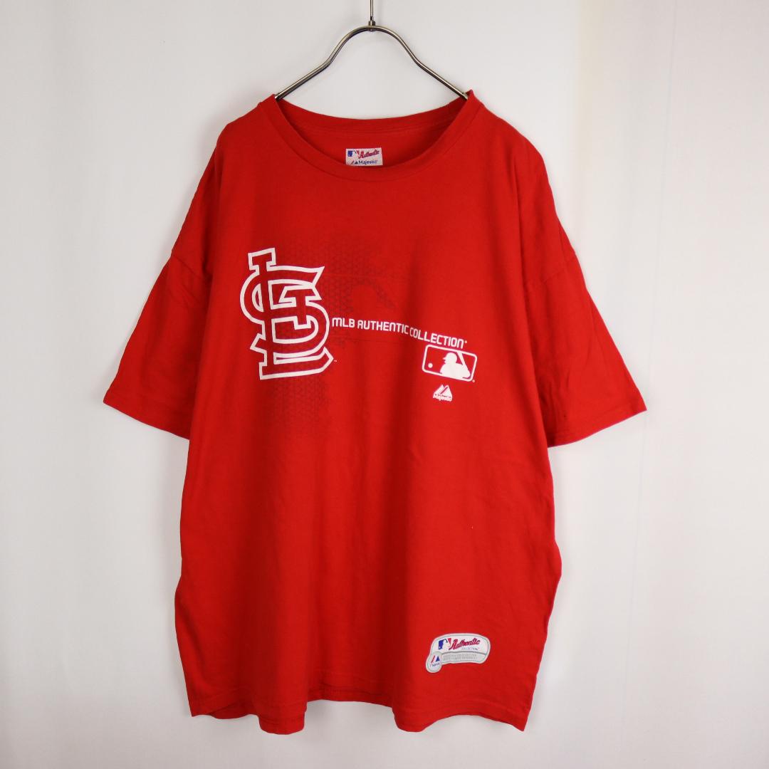 メルカリ B43 アメリカ古着 野球メジャーリーグ ロゴ Tシャツ Mlb レッド Tシャツ カットソー 半袖 袖なし 500 中古や未使用のフリマ