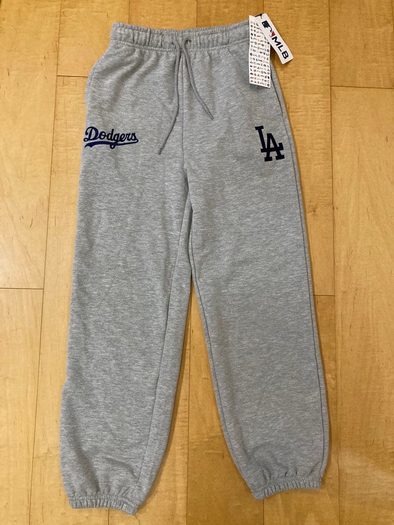 MLB メジャーリーグ ドジャース スウェットパンツ 大谷翔平 左右ロゴ刺繍