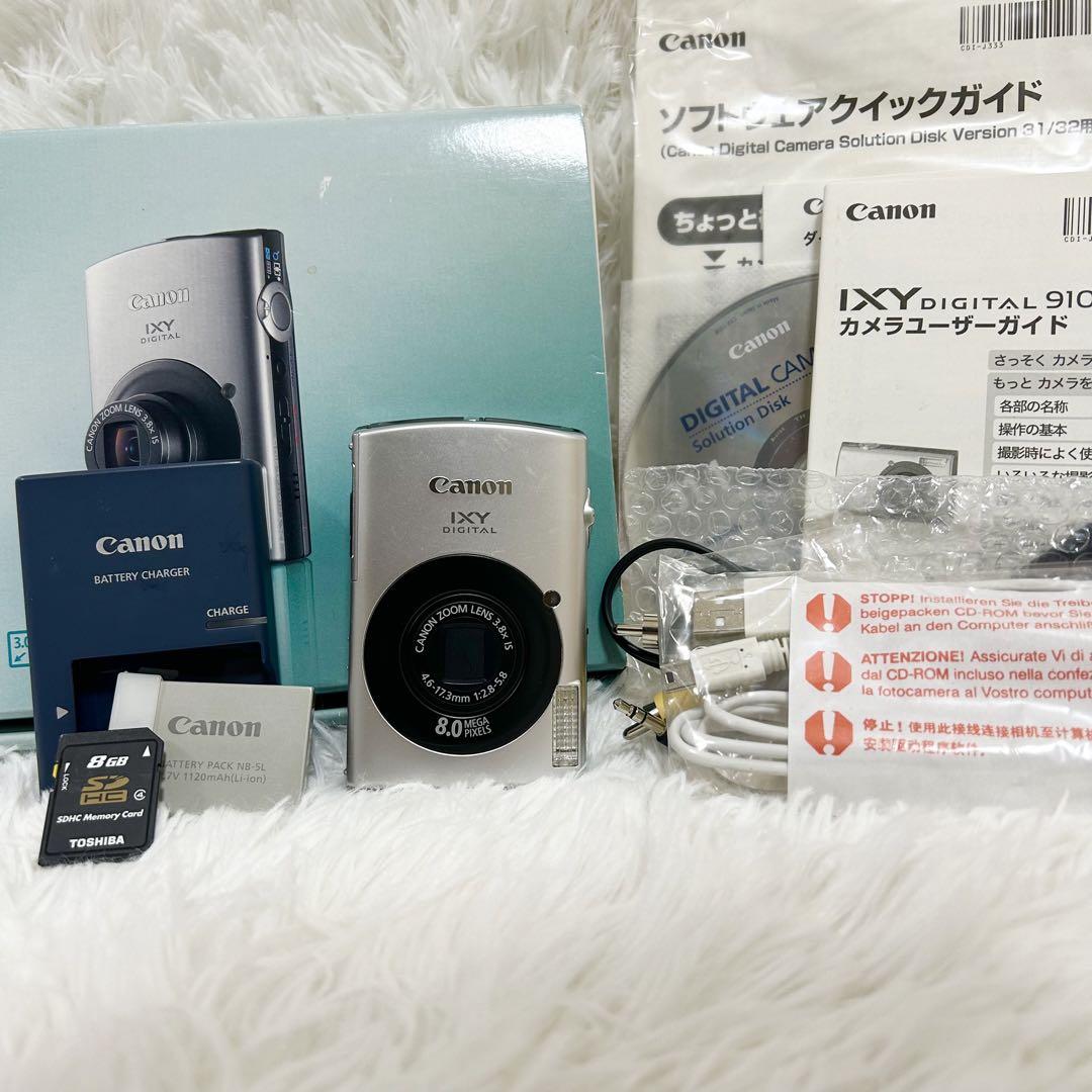 完備品✨Canon IXY DIGITAL 910 IS 純正品 動作確認済