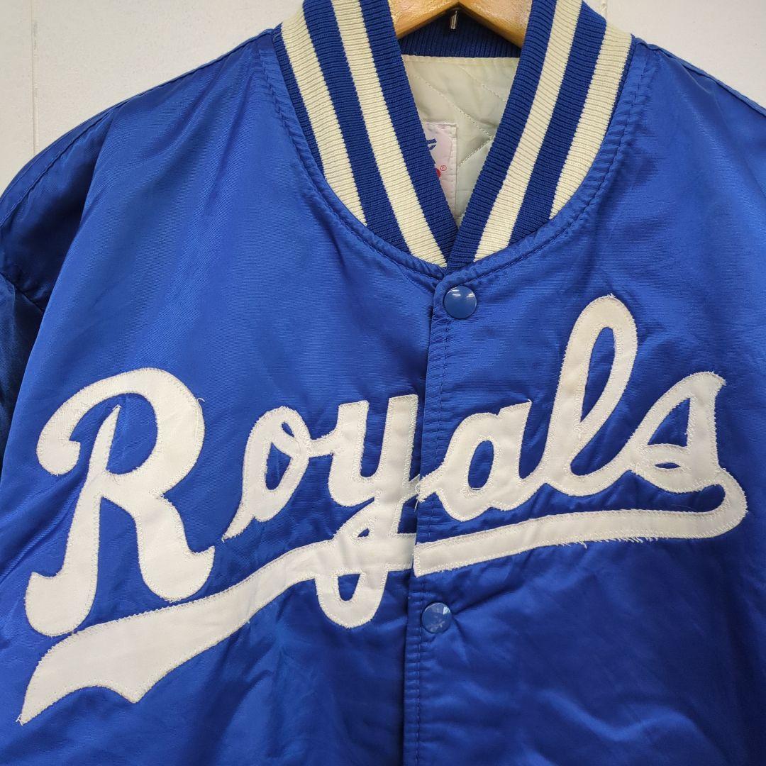 ジャケット・アウター VTG STARTER MLB S jacket L blue